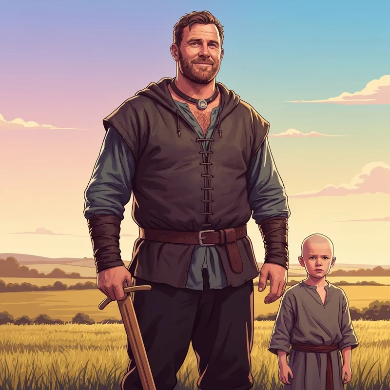 Peter Claffey as Ser Duncan the Tall in A Knight of the Seven Kingdoms