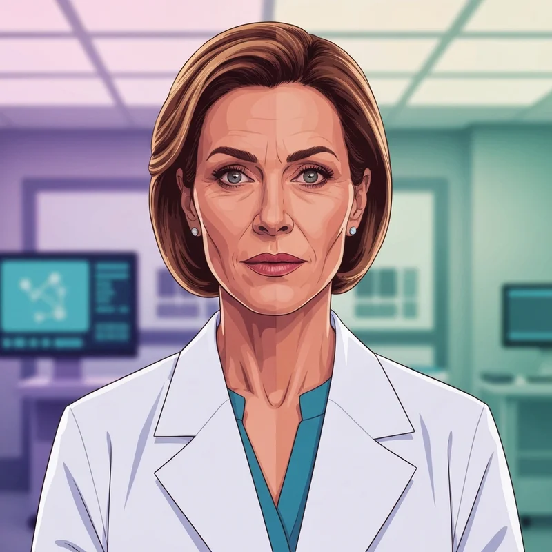 Fiona Dourif portrait showing her transition from horror icon to professional medical lead in The Pitt.