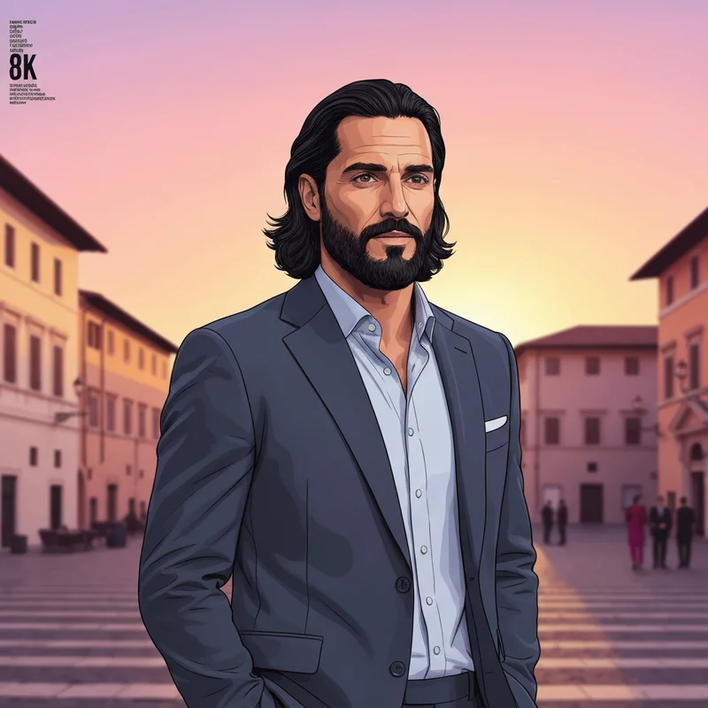 Can Yaman looking charismatic and athletic, embodying the modern global icon for his 2025 projects.