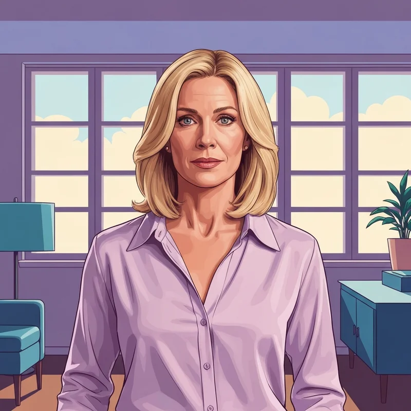 Cinematic portrait of a sophisticated woman representing the essence of Claire Danes, reflecting emotional depth and modern resilience.