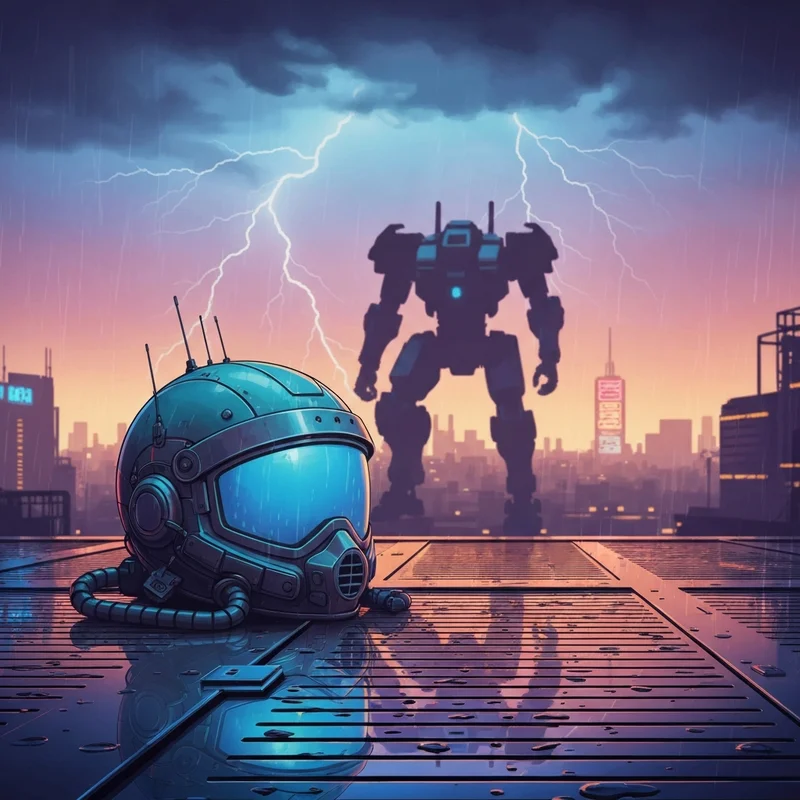 Titanfall 3 rumors and pilot movement mechanics on a neon frontier battlefield.