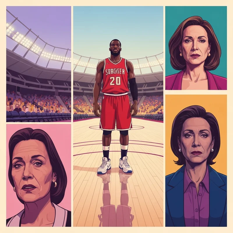 Professional basketball forward trayce jackson-davis in a red and white team jersey focused during an intense game.