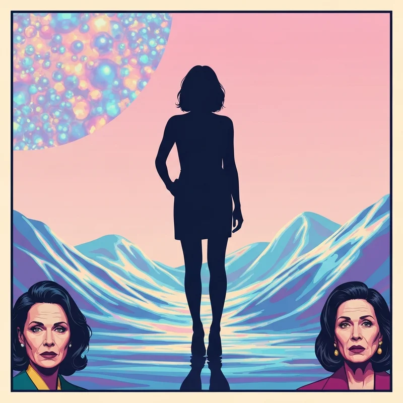 A cinematic visualization of a taylor swift inspired pearlescent blue era aesthetic with opal textures.