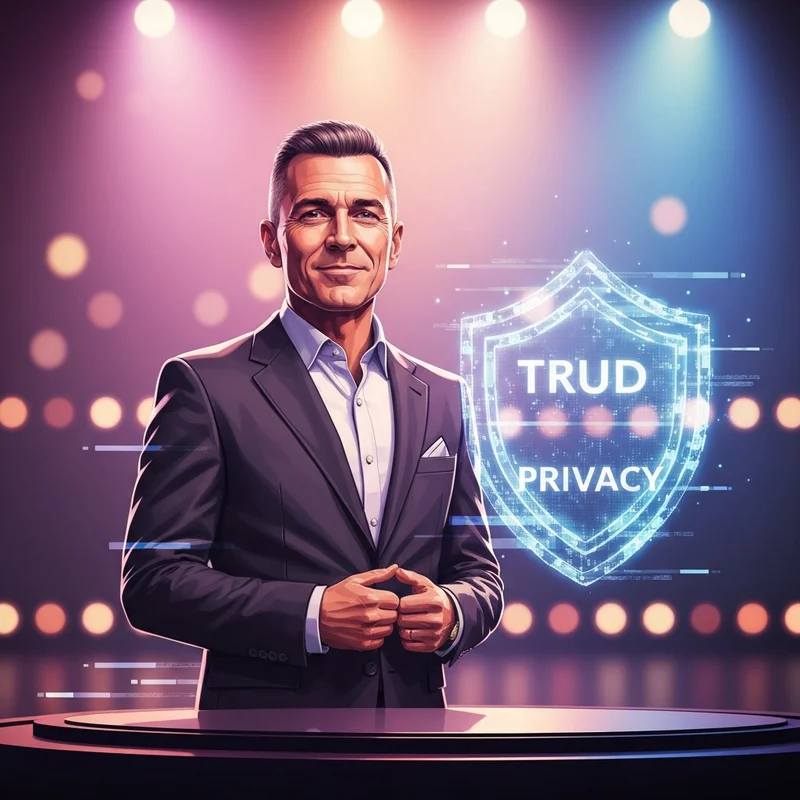 A sophisticated digital illustration exploring the truth behind the trevor noah gay rumors and celebrity dating history.