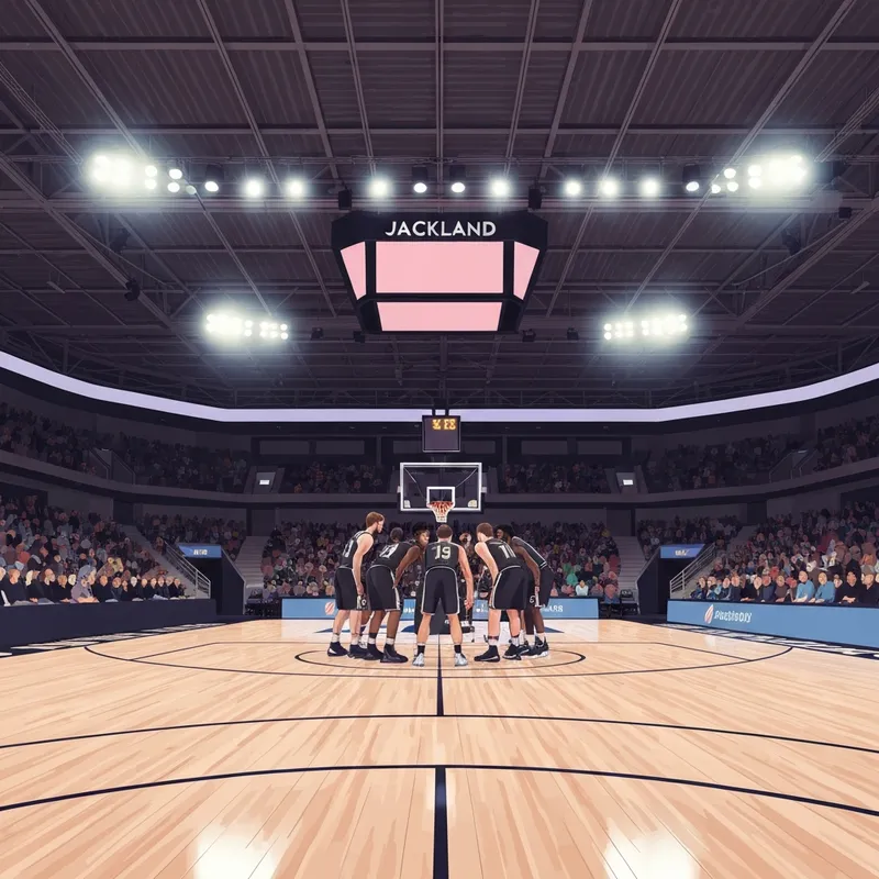 The new zealand breakers professional basketball team in a huddle during a high-stakes NBL game in Auckland.