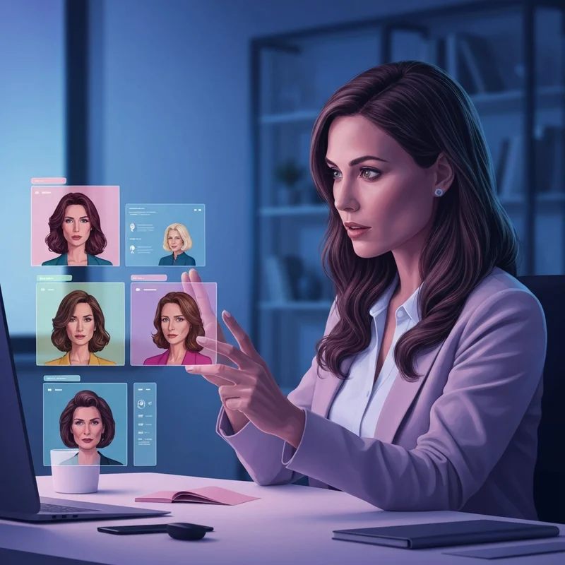 A professional comparing multiple AI chatbot interfaces on a high-tech holographic screen, focusing on is chat gpt the best ai.