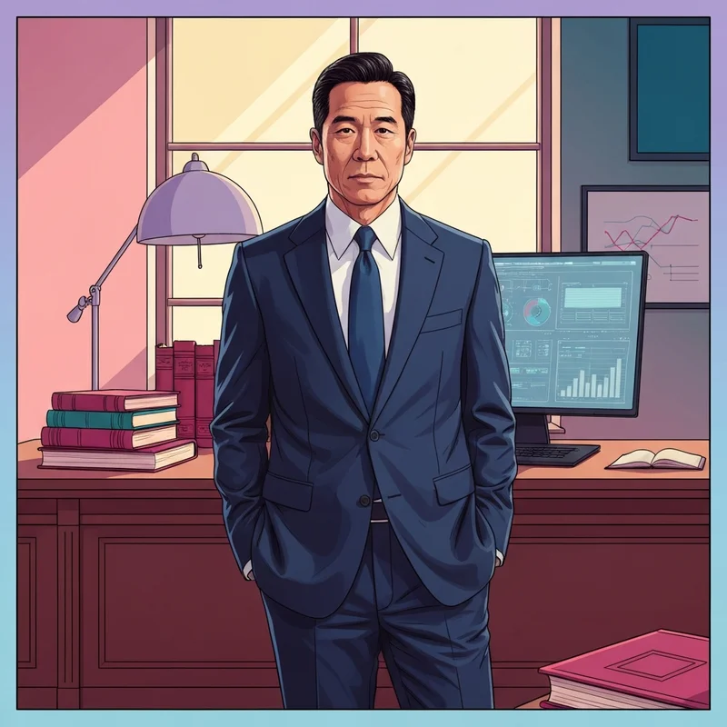 Detailed portrait of Congressman Ted Lieu in a legislative setting, symbolizing transparency and the Epstein files investigation.