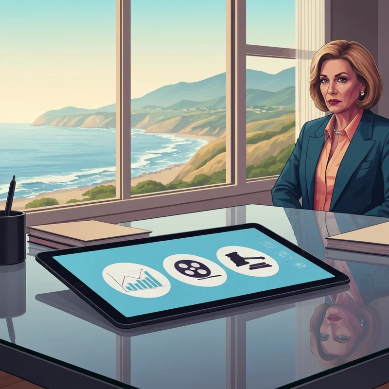 A professional identity map for anthony desantis showcasing the financial advisor, actor, and legal profiles.