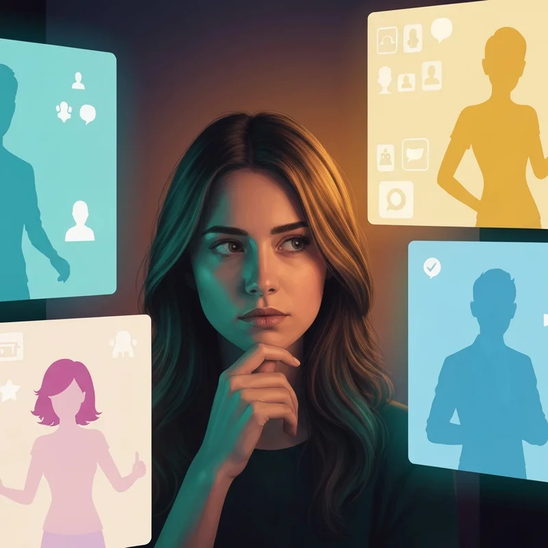 A symbolic representation of digital identity and viral rumors regarding miranda paige walls.