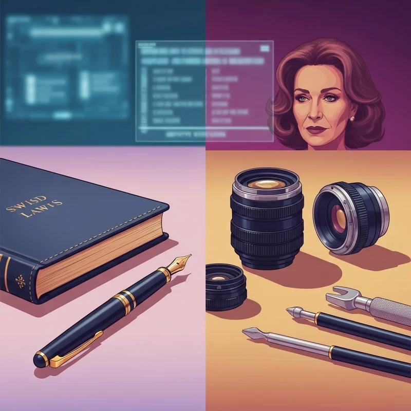 A visual identity map representing the various professional backgrounds of Peter Burg, including law and technology.