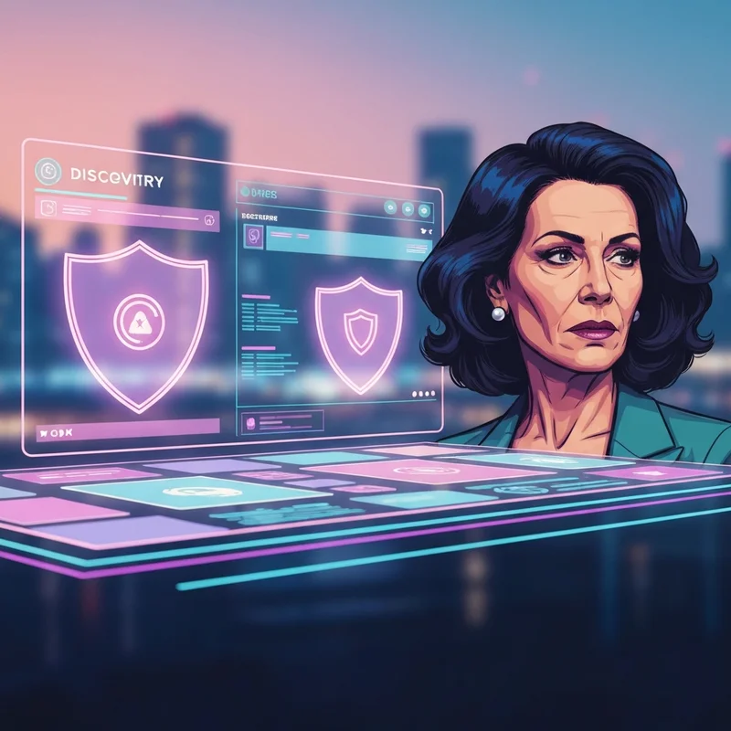 A cinematic representation of a secure digital interface protecting a user while browsing trending horny leak content.