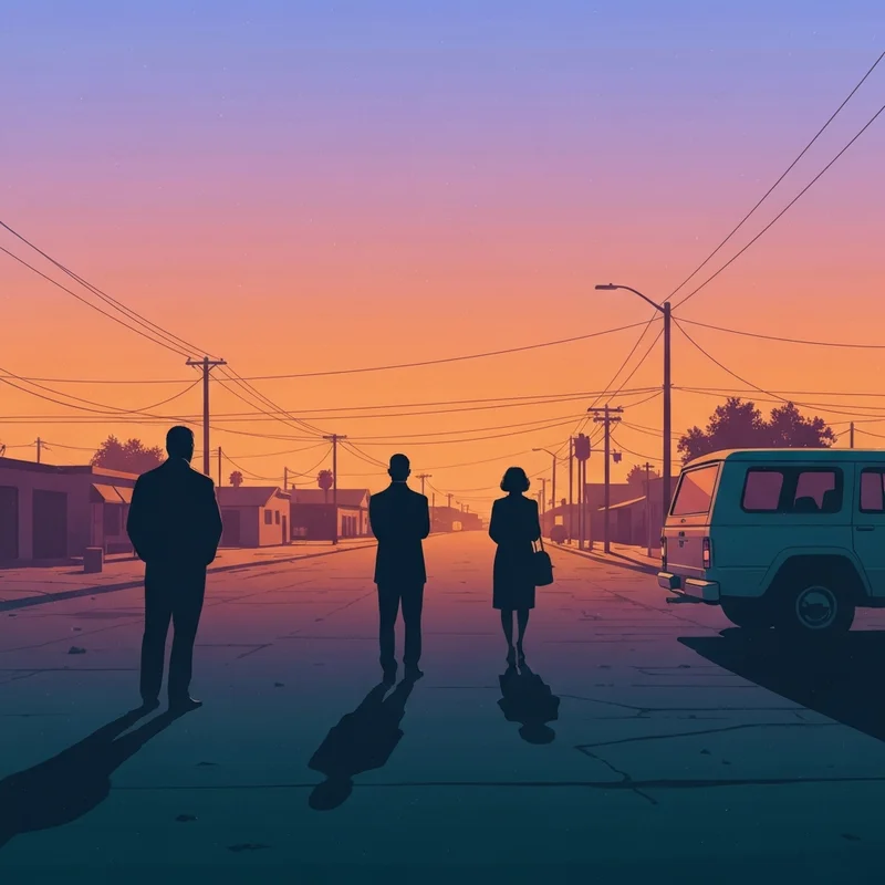 Gritty urban cinematic scene for a definitive cartel movies guide