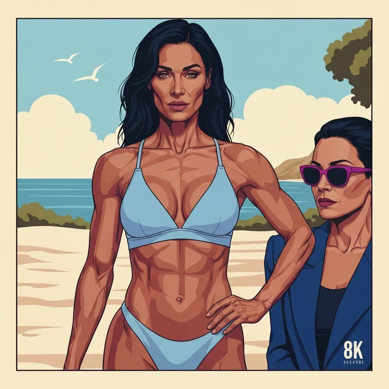 Araina Nespiak professional modeling portrait featuring high-fashion lifestyle aesthetics.