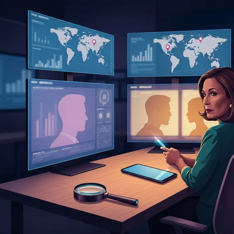 A detailed identity verification map showing multiple profiles of Joaquin Luis Jimenez for investigative clarity.