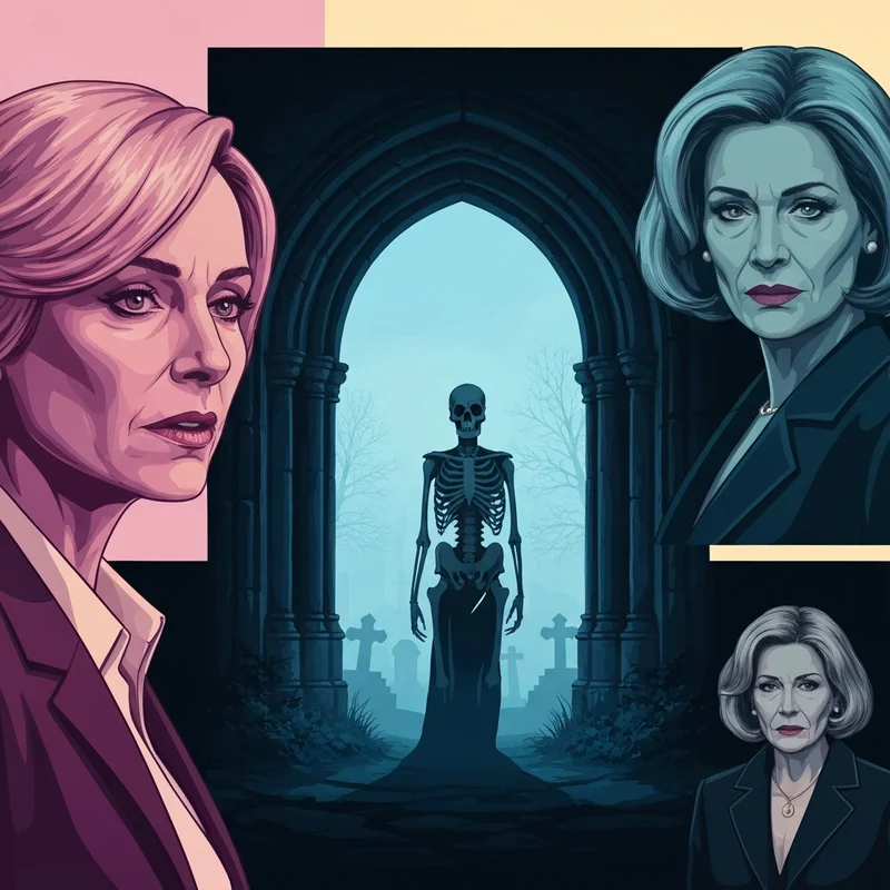 A comparison of a gothic vampire silhouette against a dark castle background, illustrating a nosferatu parents guide.