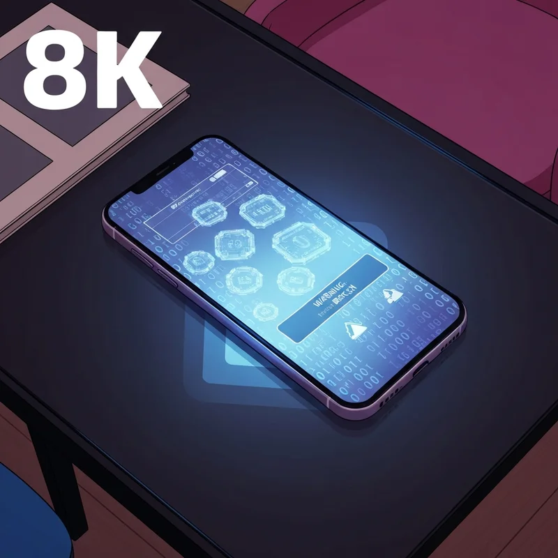 A cinematic representation of a digital security breach with glowing data streams and a locked smartphone representing celebrity leaks.