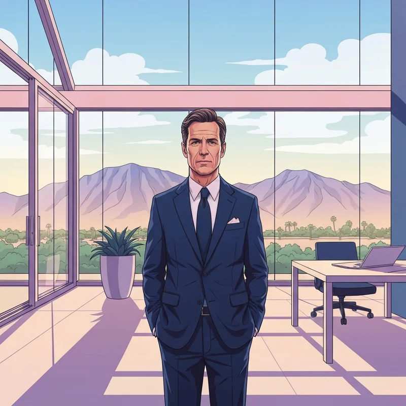 Professional portrait of Joshua Devane, Coachella Valley real estate expert and former actor.