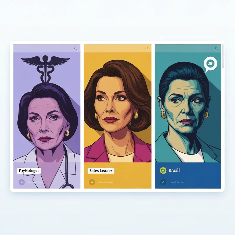 A professional directory interface showing multiple profiles for Bianca Dos Santos to help with identity verification.