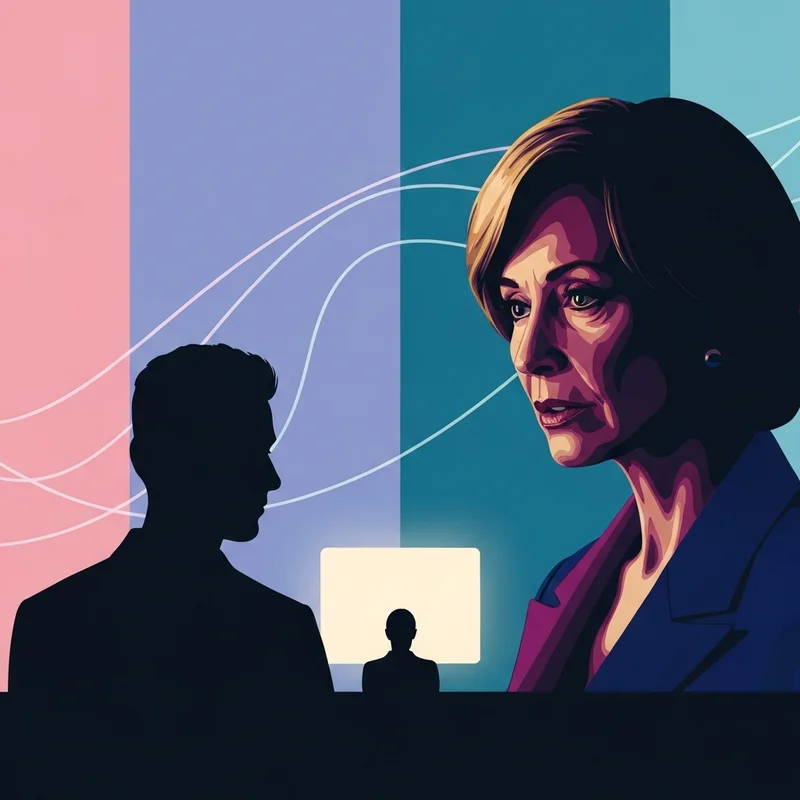 A cinematic, moody illustration representing the psychological depth of cuckold ai exploration.