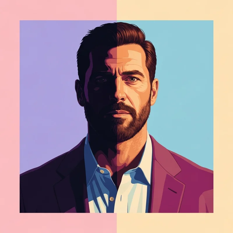 A thoughtful portrait representing Nick Cannon diagnosed with NPD and the journey of self-awareness.