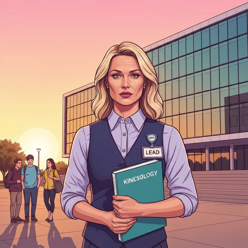 A diverse group of university student leaders including a blonde woman in a leadership vest, representing the fye regan profile.