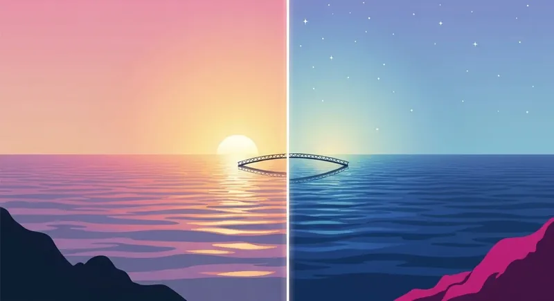 avoidant-attachment-deactivation-triggers-bestie-ai.webp - A symbolic representation of emotional distance and the triggers that cause a person to retreat into their internal world.