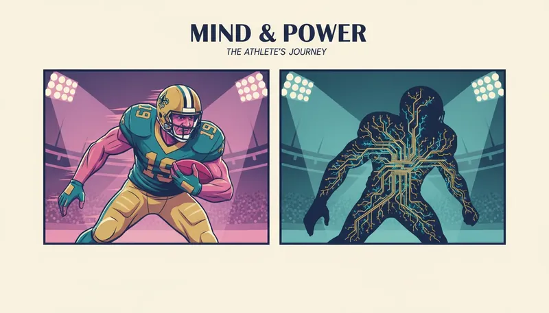 A cinematic visualization of the connection between physical health and mental performance featuring an athlete merging with a glowing neural network-connection-between-physical-health-and-mental-performance-bestie-ai.webp