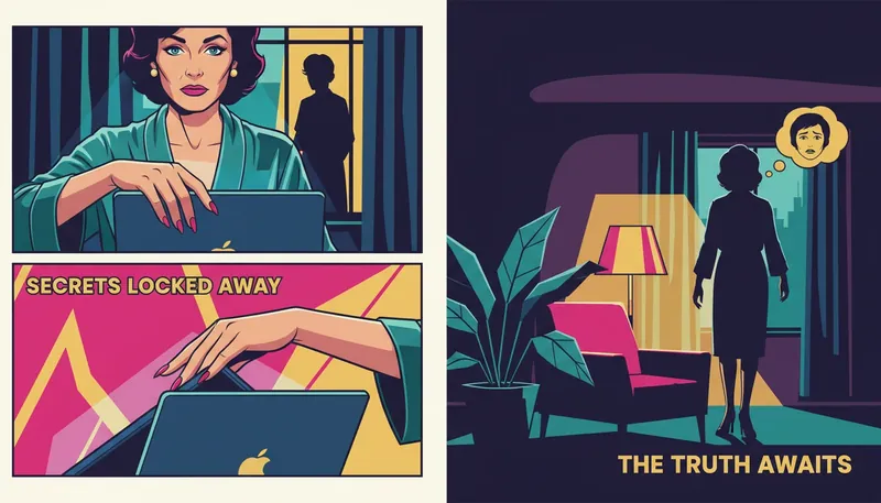 coping-with-distressing-news-stories-bestie-ai.webp - A person prioritizing mental health by stepping away from a screen during distressing news stories.