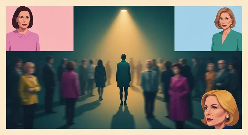 A person practicing coping with public humiliation by finding inner calm in a crowded urban environment-bestie-ai.webp