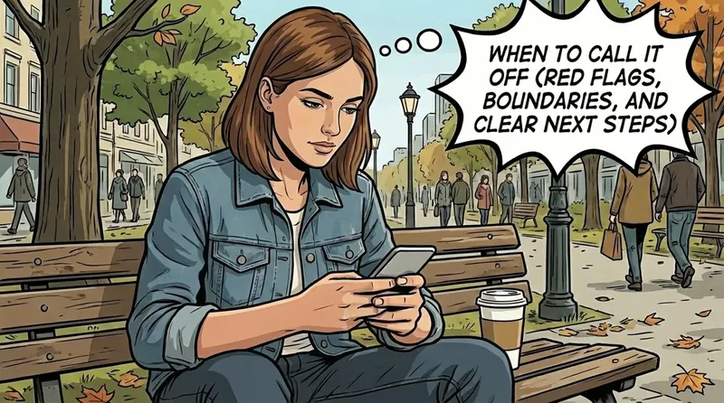 When to Call It Off (Red Flags, Boundaries, and Clear Next Steps)