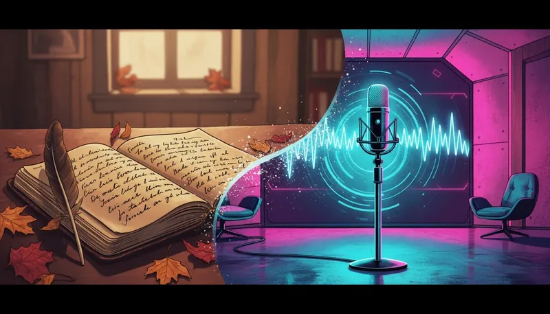 A symbolic image comparing songwriting styles, showing how the history of a Doja Cat boyfriend or a Taylor Swift ex is processed through either narrative or vibe-driven art. doja-cat-vs-taylor-swift-songwriting-exes-bestie-ai.webp