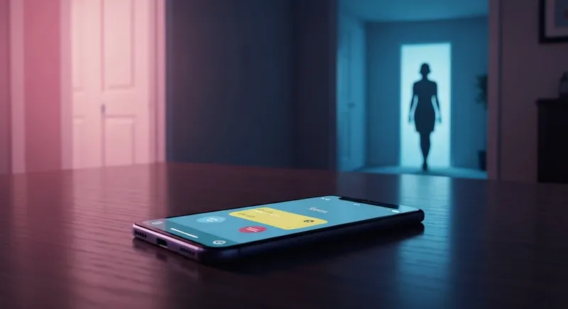 A phone displaying a seen message reflecting the tension of ghosting vs gaslighting-bestie-ai.webp