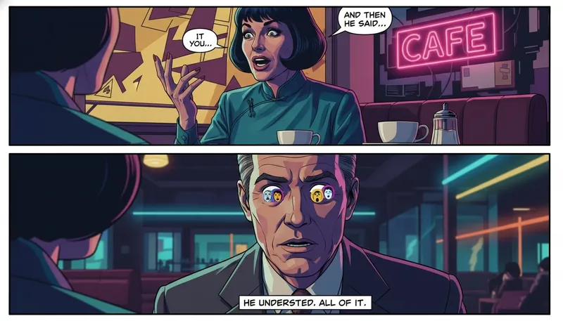 A close-up shot of a person's eyes, demonstrating deep listening, illustrating a key principle from this guide to improving nonverbal communication. Filename: guide-to-improving-nonverbal-communication-bestie-ai.webp