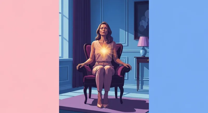 A woman discovering her internal strength to overcome marriage emotional neglect - marriage-emotional-neglect-bestie-ai.webp