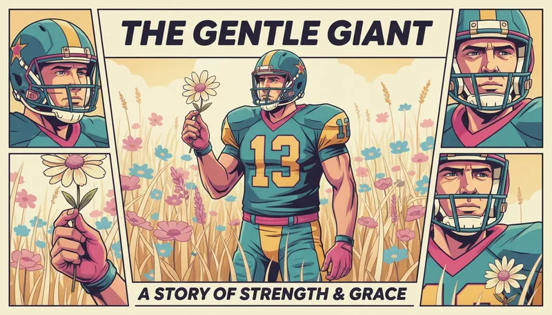 A symbolic image representing how to break free from roles in a relationship, featuring a football player in a field-how-to-break-free-from-roles-in-a-relationship-bestie-ai.webp