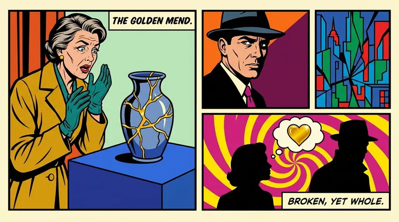 A kintsugi vase repaired with gold, symbolizing how to build emotional resilience from life's challenges. The image is set against a warm, soft background. Filename: how-to-build-emotional-resilience-bestie-ai.webp