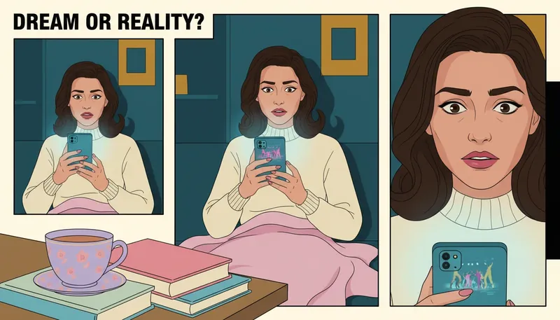 A person reflecting on the impact of celebrity culture on self-esteem while looking at carrie-underwood-impact-of-celebrity-culture-on-self-esteem-bestie-ai.webp