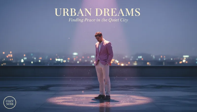 An illustration showing the symbolic ending of Marty Supreme, where the main character overlooks a city, representing the heavy cost of his ambition after the film's plot spoilers are revealed. filename: marty-supreme-plot-spoilers-and-ending-bestie-ai.webp