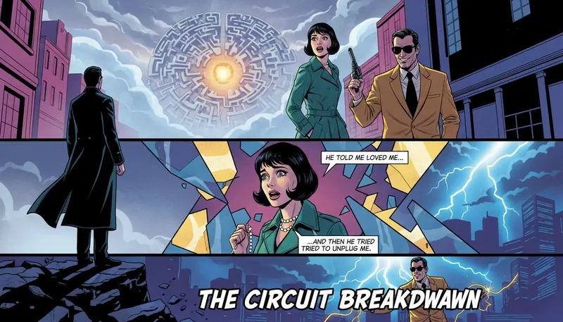 An artistic representation of the complex inner world of the MBTI types most prone to anxiety, showing a path towards understanding and hope within a neural-network-like maze. mbti-types-most-prone-to-anxiety-bestie-ai.webp