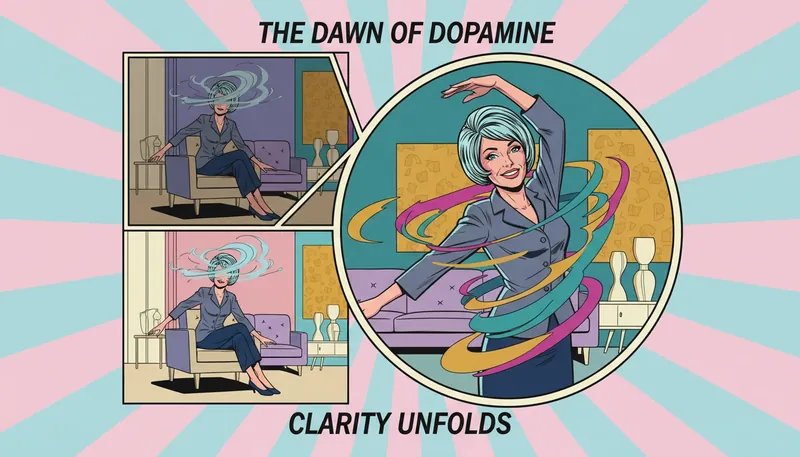 A person experiencing the mental benefits of physical fitness as they shift from mental fog to clarity through movement, mental-benefits-of-physical-fitness-bestie-ai.webp