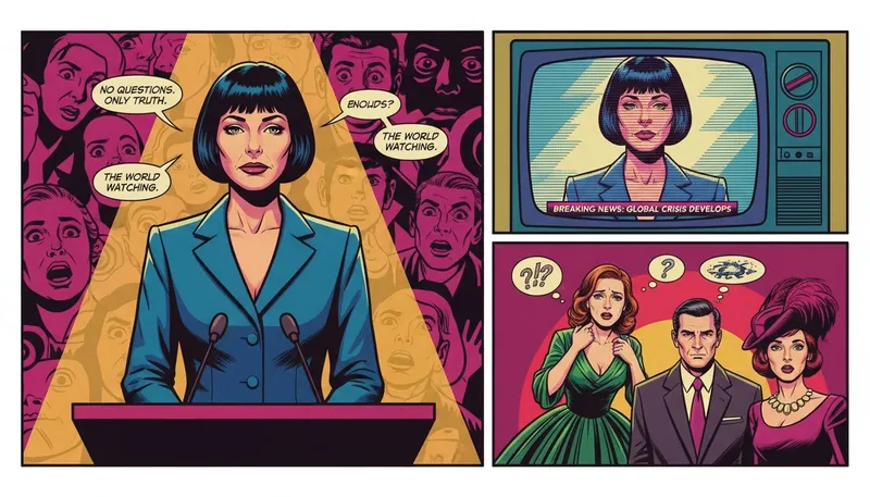 A visual representation of the masterful Mike Tomlin communication skills, showing a leader maintaining composure and grace under fire during a high-pressure press conference. Filename: mike-tomlin-communication-skills-guide-bestie-ai.webp