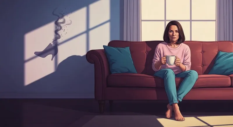 A woman practicing mindfulness to overcome fear of abandonment in relationships-bestie-ai.webp