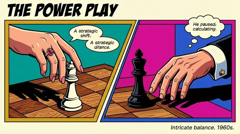 Two hands poised over a chess board, representing the delicate power dynamics in relationships and the strategic moves couples make. power-dynamics-in-relationships-struggle.webp