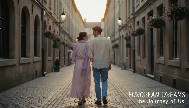 A couple deep in conversation, illustrating the psychology of dialogue in Richard Linklater films like Before Sunrise. filename: psychology-of-dialogue-richard-linklater-films-bestie-ai.webp