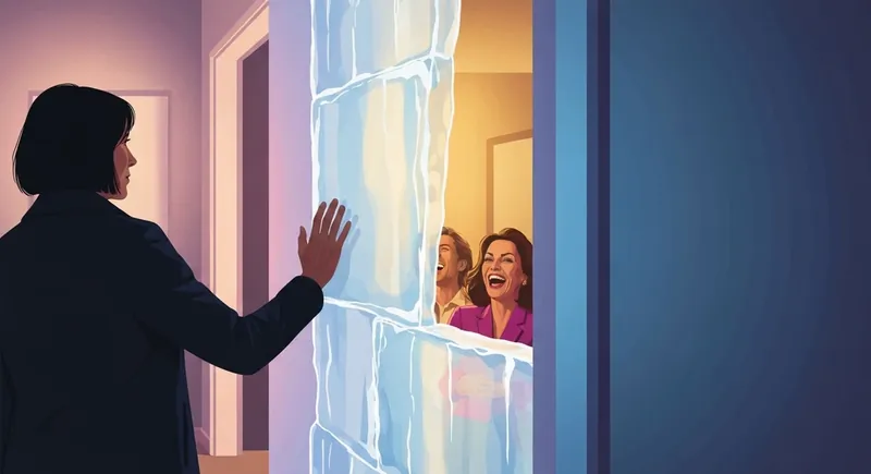 A person standing before a wall of ice symbolizing the psychology of emotional withdrawal in relationships-bestie-ai.webp