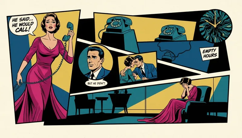 An old-fashioned telephone receiver lies off the hook, symbolizing the unresolved nature and the profound psychology of last conversations with a loved one. filename: psychology-of-last-conversations-bestie-ai.webp