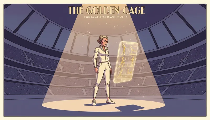 A professional athlete reflecting on their career journey and the psychology of self-branding and identity-bestie-ai.webp