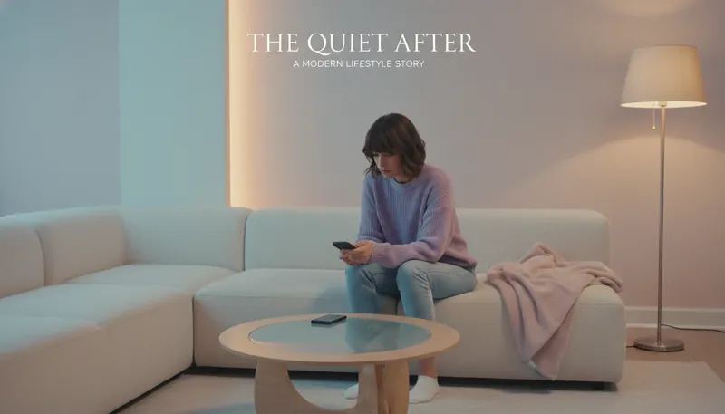 A person experiencing the emotional weight of the psychology of the silent treatment, sitting alone in a tense, quiet room named psychology-of-the-silent-treatment-bestie-ai.webp.