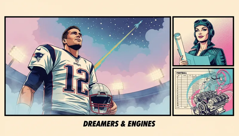 Joshua Dobbs as the Passtronaut illustrating the psychology of the underdog effect-bestie-ai.webp