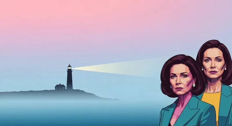 what-to-do-when-an-avoidant-pulls-away-bestie-ai.webp - A moody lighthouse symbolizing the distance and patience required in attachment healing.